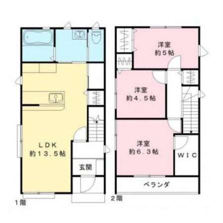 東松山市松山町戸建の物件間取画像